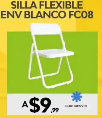 Silla flexible env blanco FC08