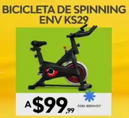 Novicompu Bicicleta de spinning env KS29 oferta