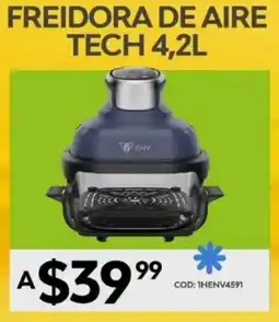 Novicompu Freidora de aire tech 4,2l oferta