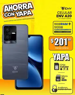 Novicompu Celular ENV A20 oferta