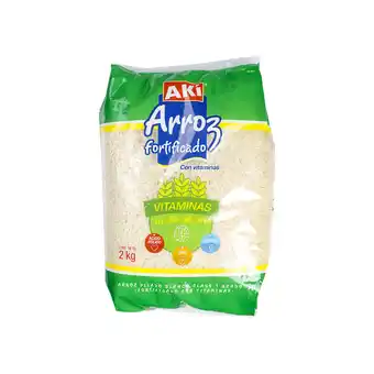 Akí AK.ARROZ VITAMINIZADO PREMIUM 2000 g COMBO AK.ATUN LOMITOS EN ACEITE DE OLIVA AF 160 g oferta