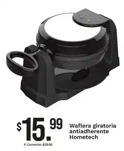Tia Hometech antiadherente waflera giratoria oferta