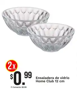 Tia Home club ensaladera de vidrio oferta