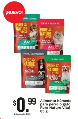 Tia Pure nature vital alimento húmedo para perro o gato oferta