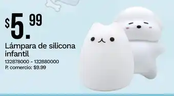 Lámpara de silicona infantil