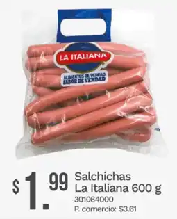 Tia La italiana salchichas oferta