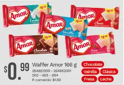 Tia Amor waffer chocolate oferta