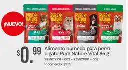 Tia Alimento húmedo para perro o gato pure nature vital oferta