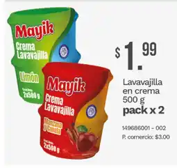 Tia Lavavajilla en crema oferta