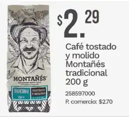 Tia Montañés café tostado y molido tradicional oferta