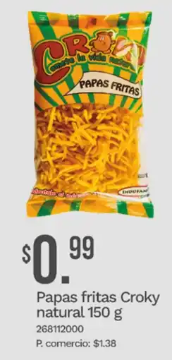 Tia Croky papas fritas natural oferta