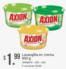 Tia Axion lavavajilla en crema oferta
