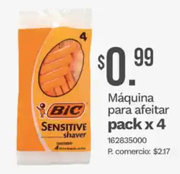 Tia Bic sensitive shaver máquina para afeitar oferta