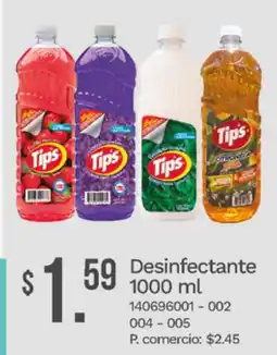 Tia Tips desinfectante oferta