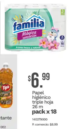 Tia Familia papel higiénico triple hoja oferta