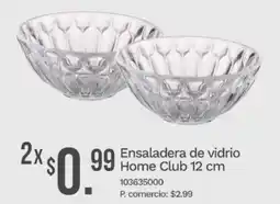 Tia Home club ensaladera de vidrio oferta