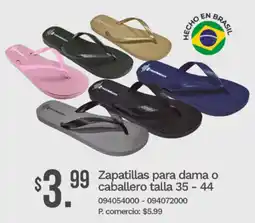 Tia Zapatillas para dama o caballero oferta