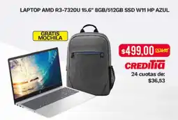 Tia Laptop amd r3-7320u 15.6" oferta