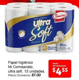 Mi Comisariato Mi Comisariato ultra soft papel higiénico oferta