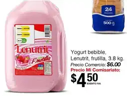 Mi Comisariato Lenutrit yogurt bebible frutilla oferta