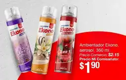 Mi Comisariato Ekono ambientador aerosol oferta