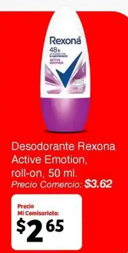 Mi Comisariato Rexona active emotion desodorante oferta