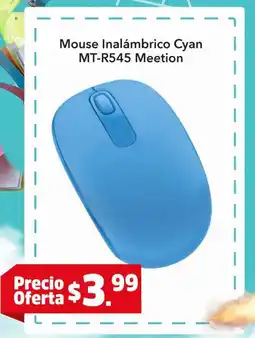 Akí Mouse inalámbrico cyan oferta