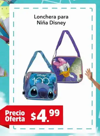 Lonchera para niña disney