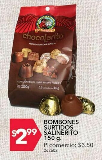 Tia Bombones surtidos salinerito 150g oferta
