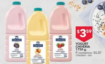 Tia Yogurt chiveria 1750g oferta