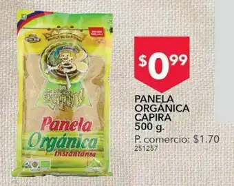 Tia Panela organica capira 500g oferta