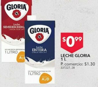Tia Leche gloria 1l oferta