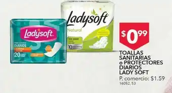 Tia Toallas sanitarias o protectores diarios lady soft oferta