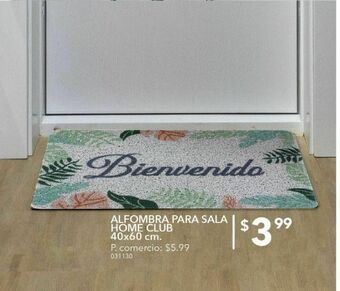 Tia Alfombra para sala home club 40x60cm oferta