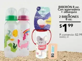 Tia Biberon con agarradera + obsequio oferta