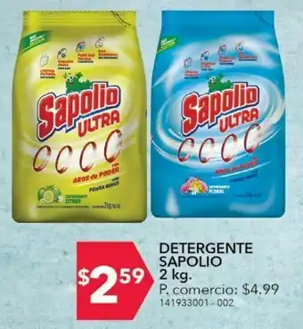 Tia Detergente sapolio 2kg oferta