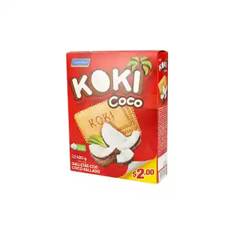 Akí SUPERIOR KOKI GALLETAS DE COCO 420 g oferta
