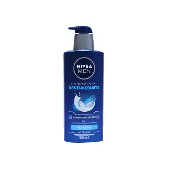 Akí NIVEA BODY MEN REVITALIZANTE 3EN1 500 ml oferta