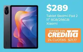 Tablet Redmi Pad 2 11" 8GB/256GB