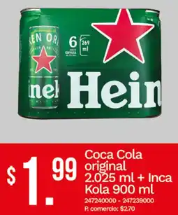Tia Coca Cola original oferta