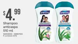 Tia Savital Shampoo anticaspa oferta
