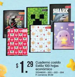Tia Cuaderno cosido Estilo económico oferta