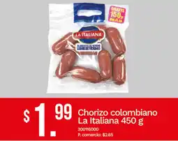 Tia Chorizo colombiano La Italiana oferta