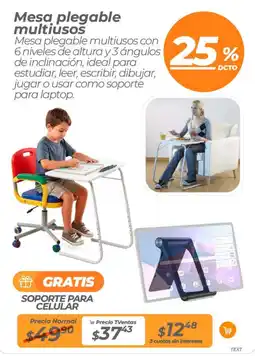 TVentas Mesa plegable multiusos oferta