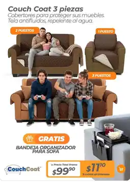 TVentas CouchCoat Couch Coat 3 piezas oferta