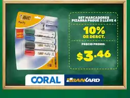 Coral Hipermercados BIC Marcadores Pizarra oferta