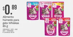 Tia Alimento húmedo para gato Whiskas oferta