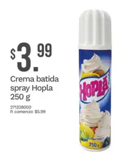 Tia Crema batida spray Hopla oferta