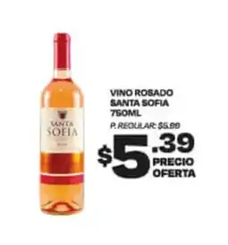 Delportal Supermercados Vino Rosado Santa Sofia oferta