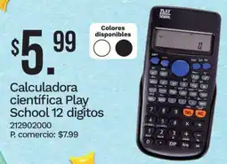 Tia Calculadora científica Play School 12 digitos oferta